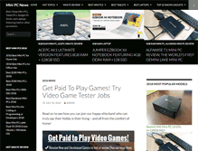 Tablet Screenshot of minipcnews.com